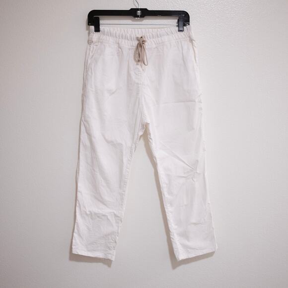 Nili Lotan Casablanca Pant Eggshell Twill Relaxed Slouchy Dropped Crotch SZ XS - Picture 2 of 7